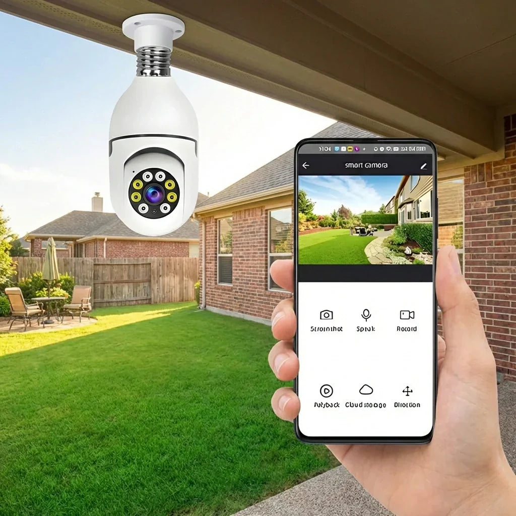 Best 360° fisheye wifi security camera - surveillance cameras | 2026 | fast shipping