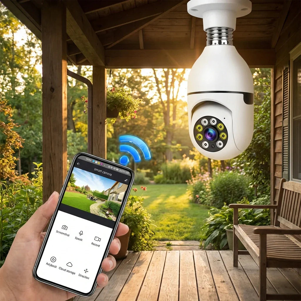 Best 360° fisheye wifi security camera - surveillance cameras | 2026 | fast shipping