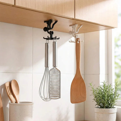 Best 360° rotating 6 claw kitchen hook organizer - 2026 | fast shipping