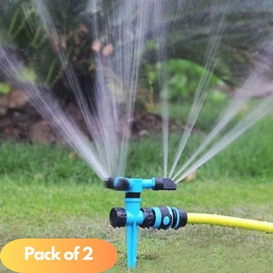360 Rotating Garden Sprinkler Pack of 2 garden & outdoor