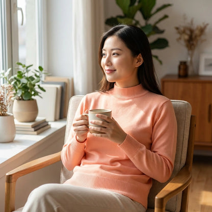 Warm Woolen High-Neck Sweater