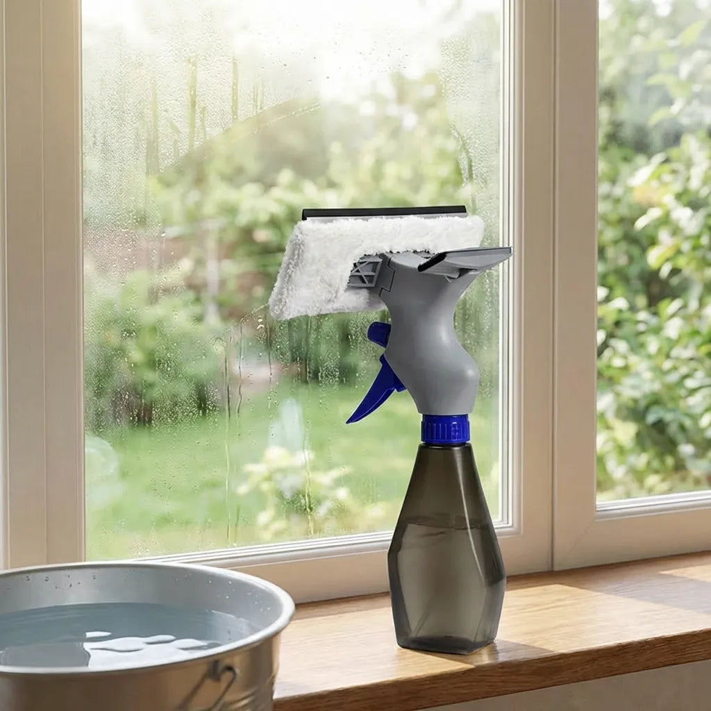Plastic Easy Glass Cleaner 3 In 1 Spray