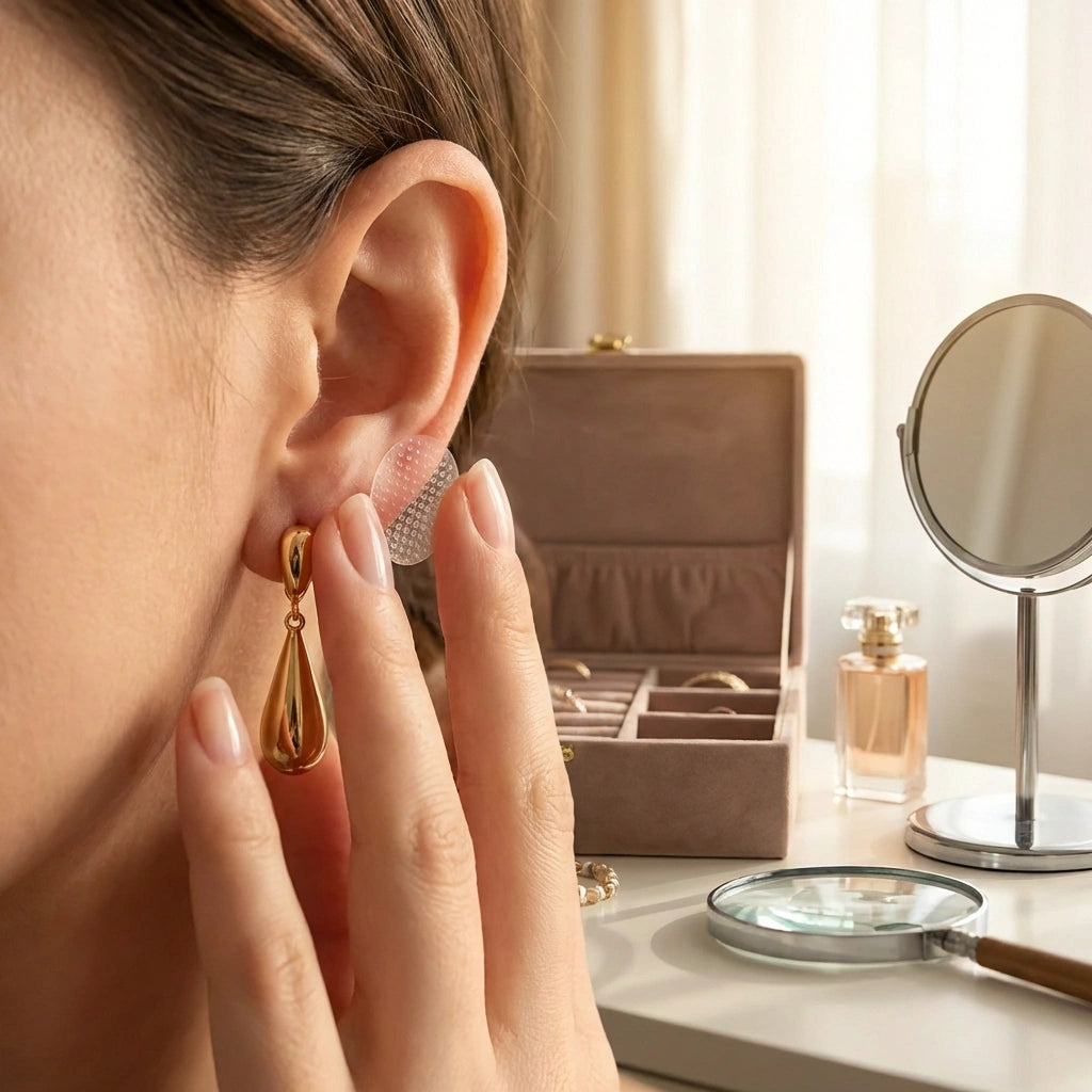 Invisible Earlobe Support Patches