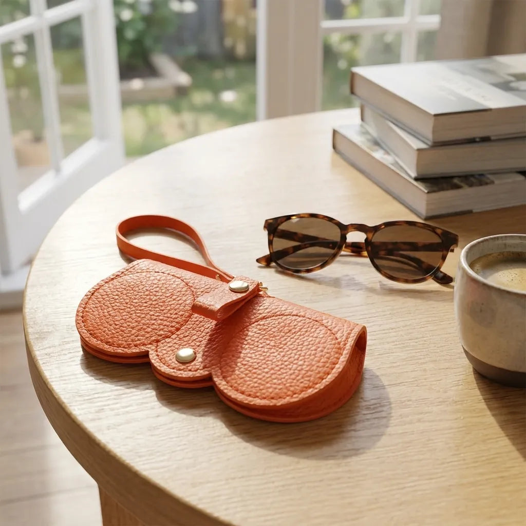 Sunglasses Eyewear Case Artificial Leather Cover (Pack of 2/4/6)