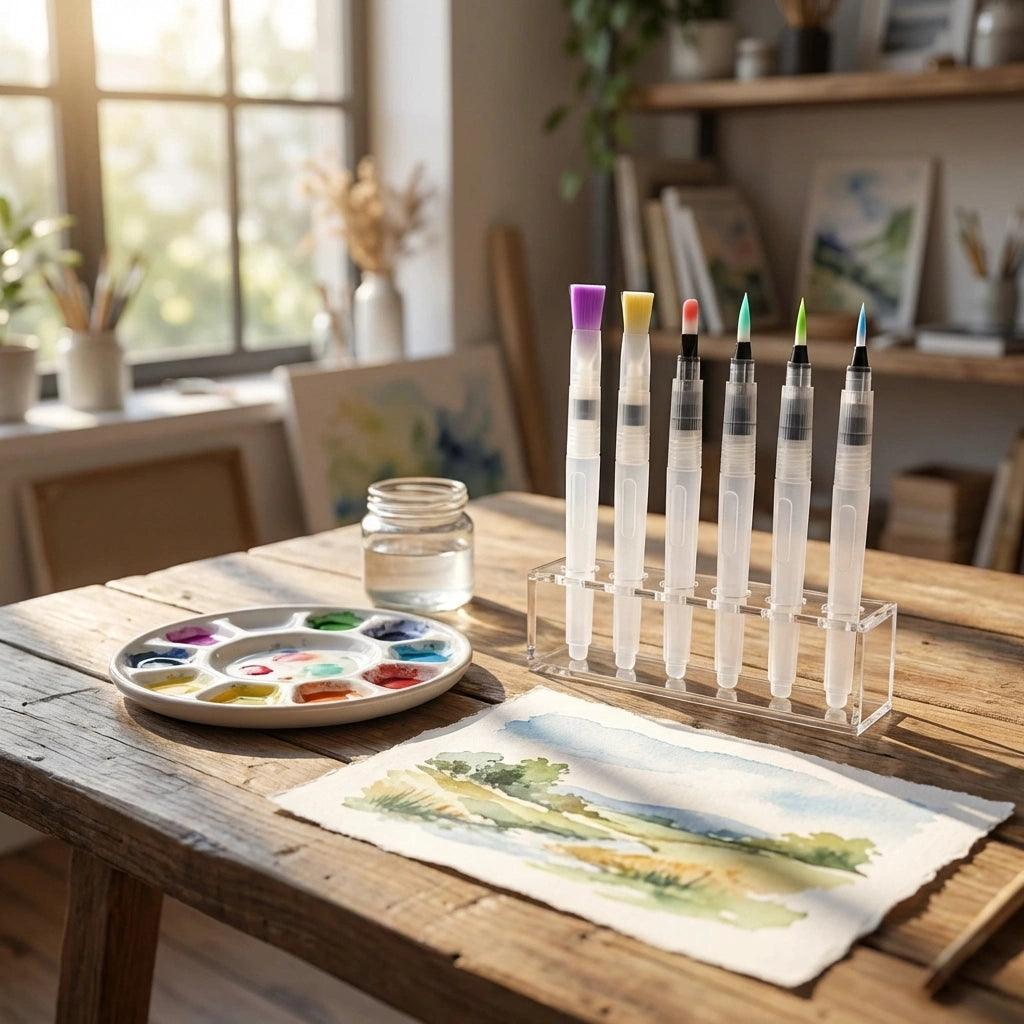 Silicone Watercolor Brushes