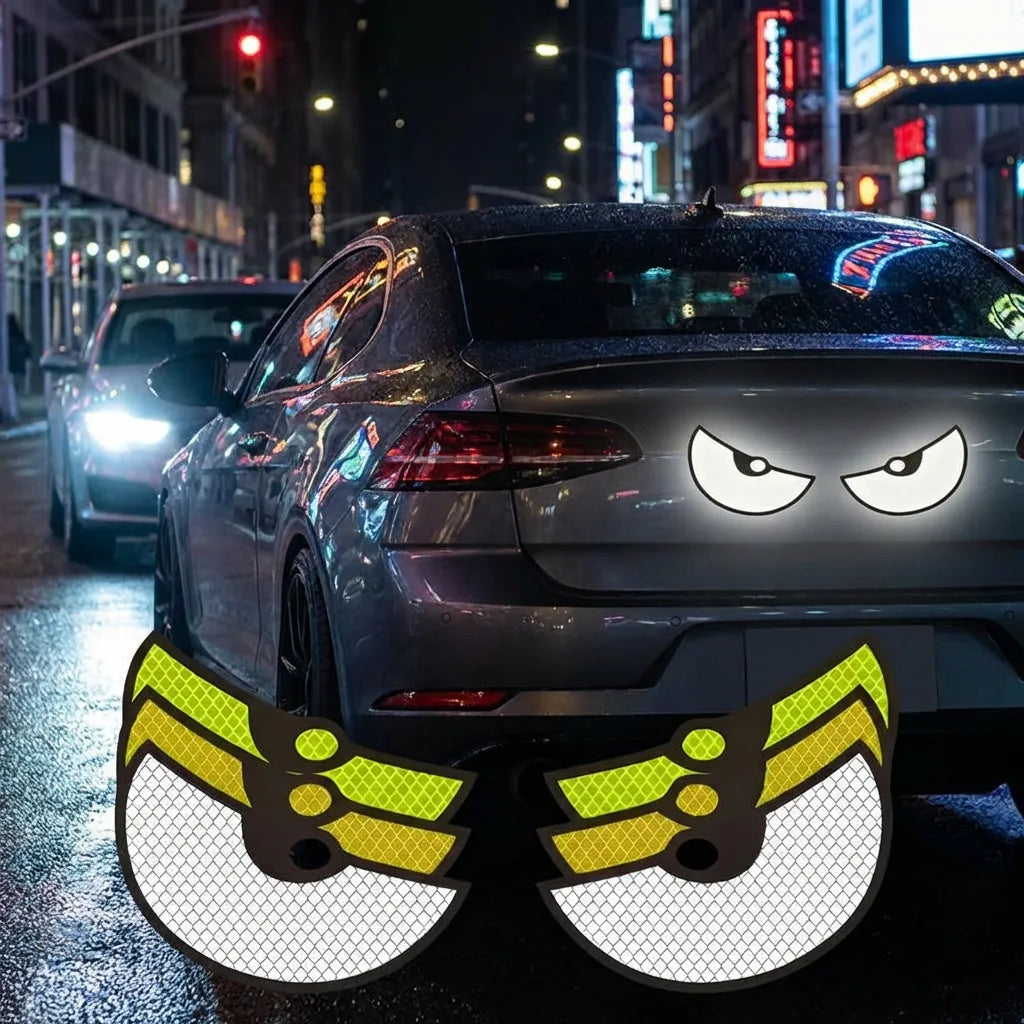 Monster Eyes Reflective Stickers