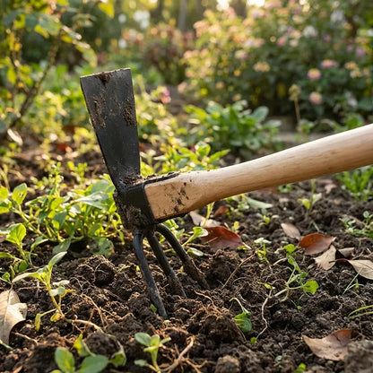 Dual Hoe & Rake Tool