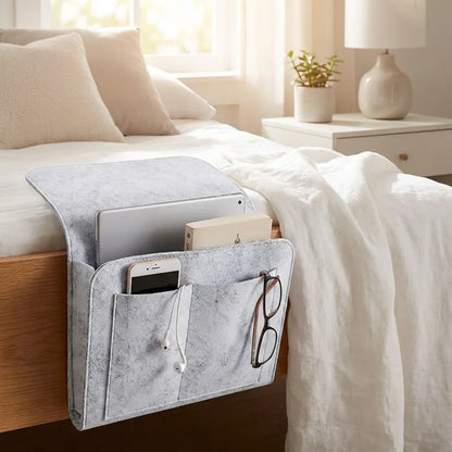 Bedside Caddy Essentials Pocket Hanging Storage Organizer