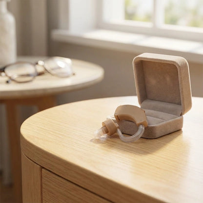 Lightweight Behind-the-Ear Sound Amplifier