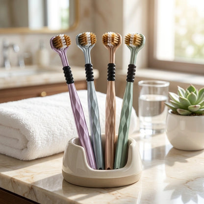 3-Sided Toothbrush Pack