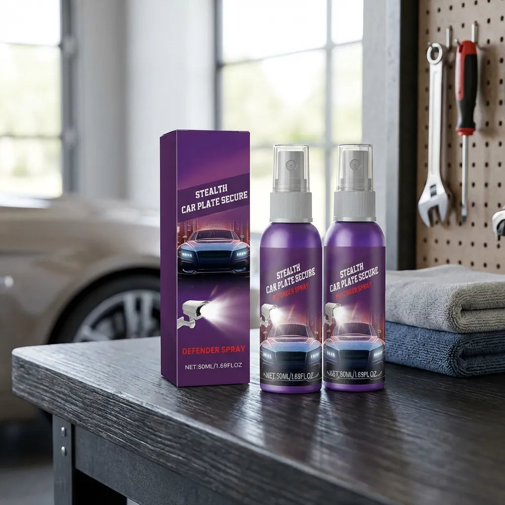 Stealth Car Plate Secure 50Ml  (Pack of 2)