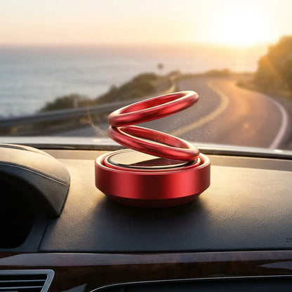 Car/Room Air Freshener- Solar Power Rotating