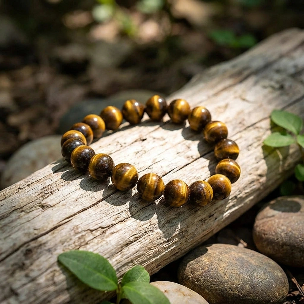 Tiger Eye Men's Bracelet Duo