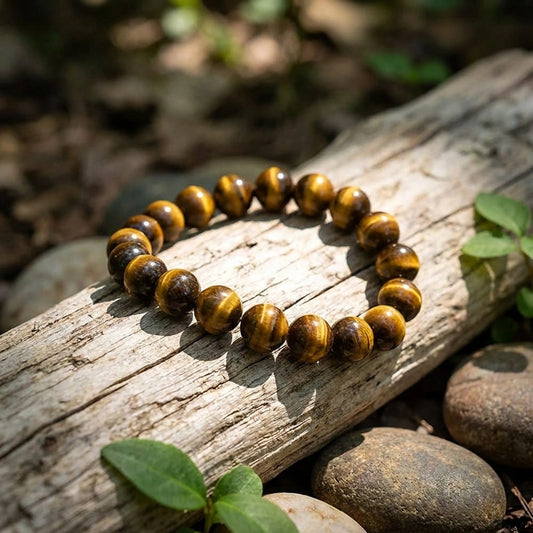 Tiger Eye Men's Bracelet Duo