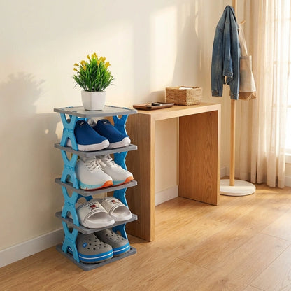 Smart Foldable Shoes Tier Shoe Rack 4 Layer