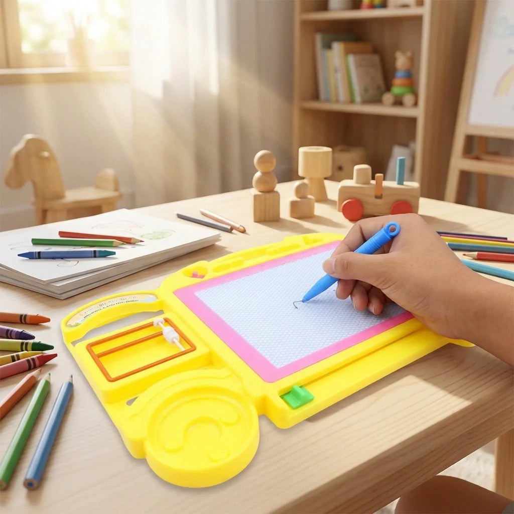 Bus Shape Writing Slate ( 32  x21 Cm)