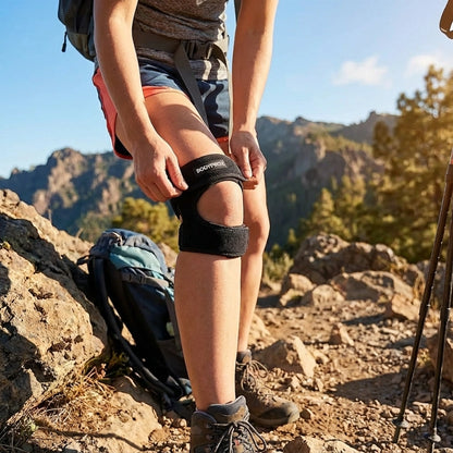 Adjustable knee strap