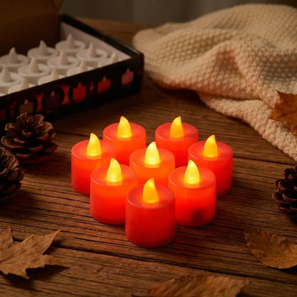 Red Flameless LED Tealights