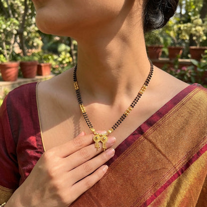 Beautiful Gold Plated Mangalsutra