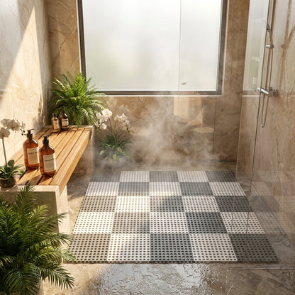 Non-Slip Bath Mat Tiles