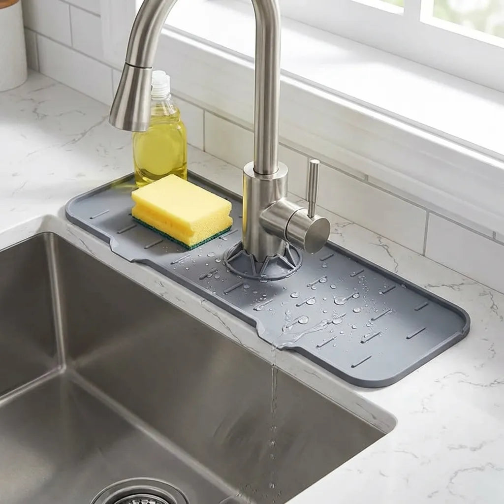 Silicone Sink Faucet Mat