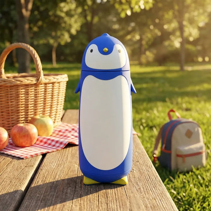 Penguin Cartoon Water Bottle