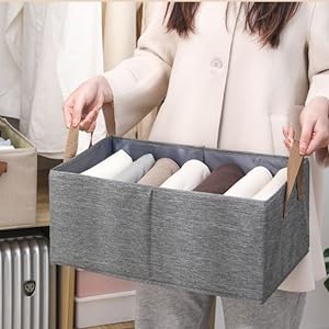 Flexi Fold Large Cloth Basket (Pack of 2)