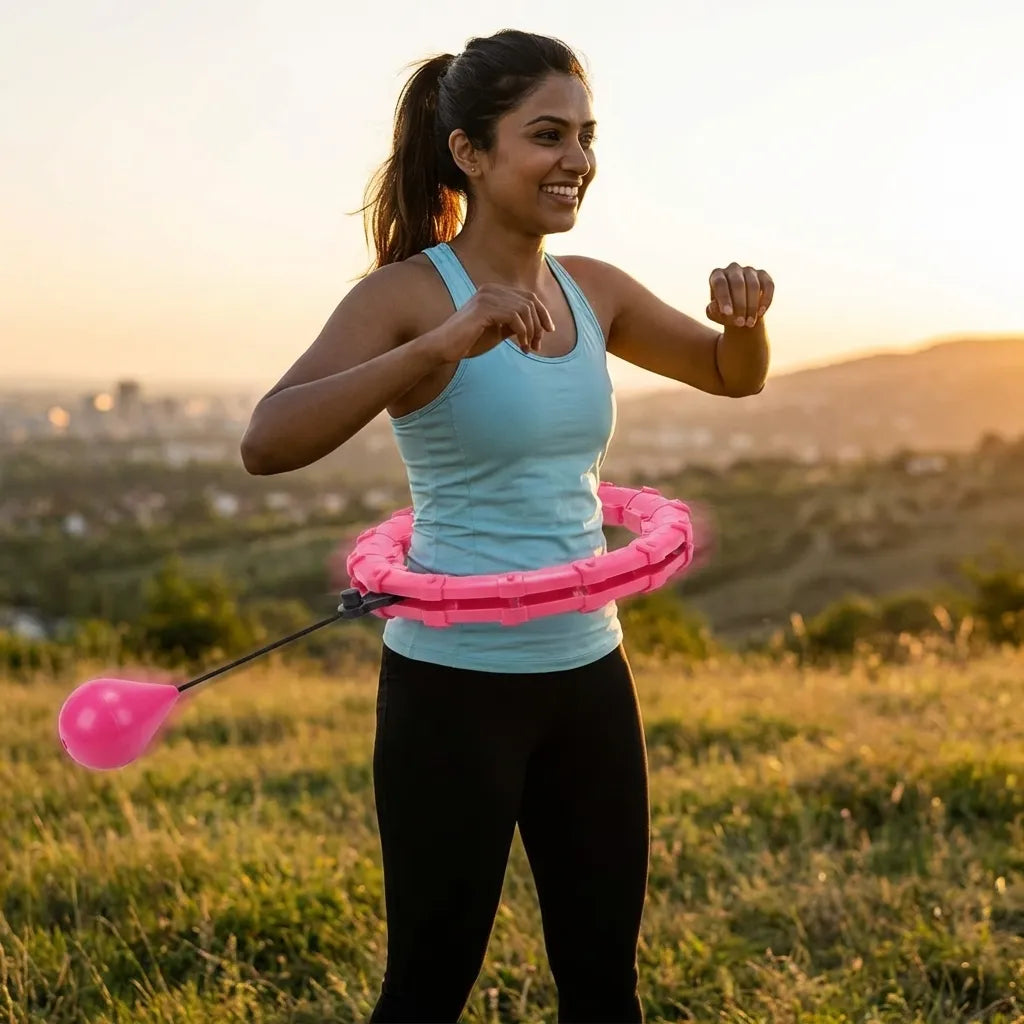 Detachable Professional Adjustable Exercise Hoop