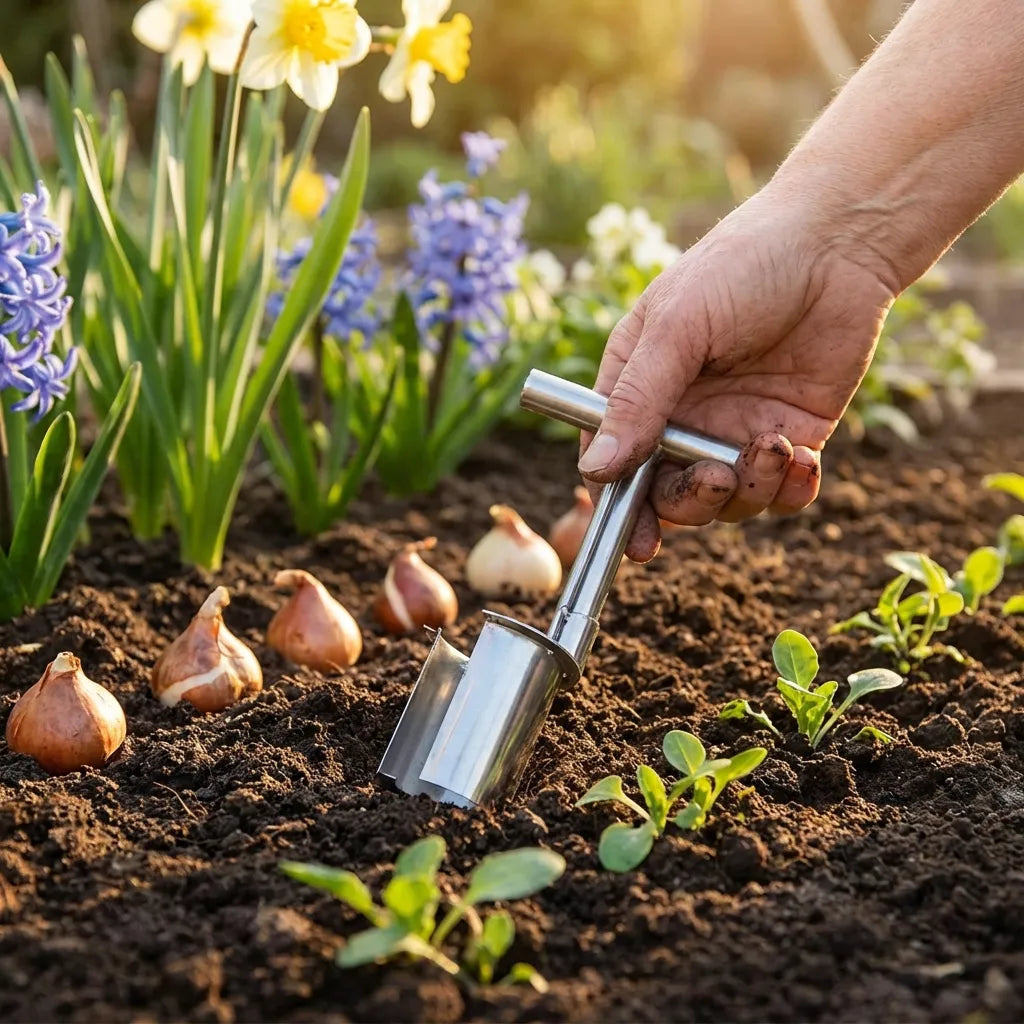 Ergonomic Bulb Planter Tool