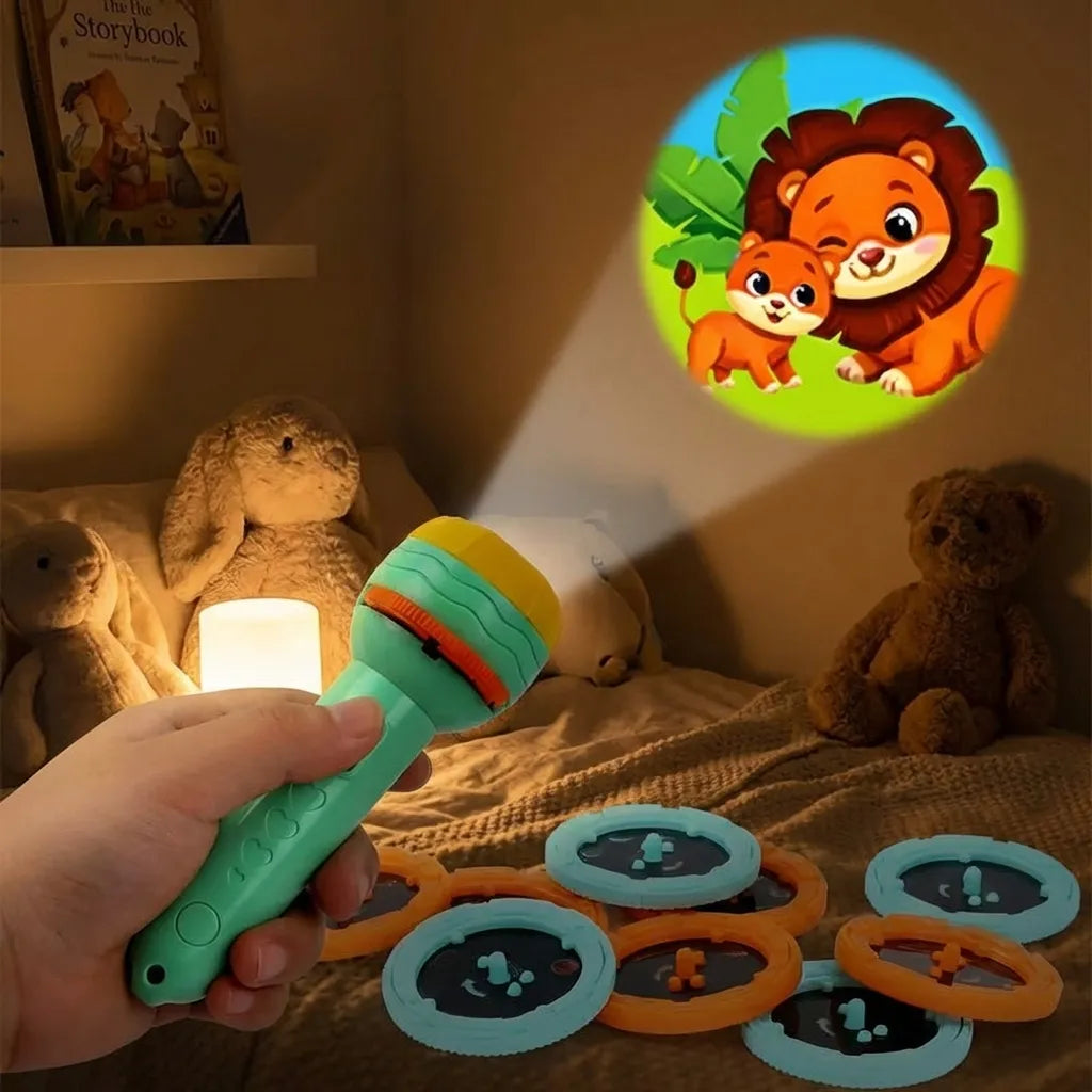 Slide Flashlight Torch For Kids Toy