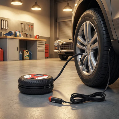 Portable Tyre Inflator Pump