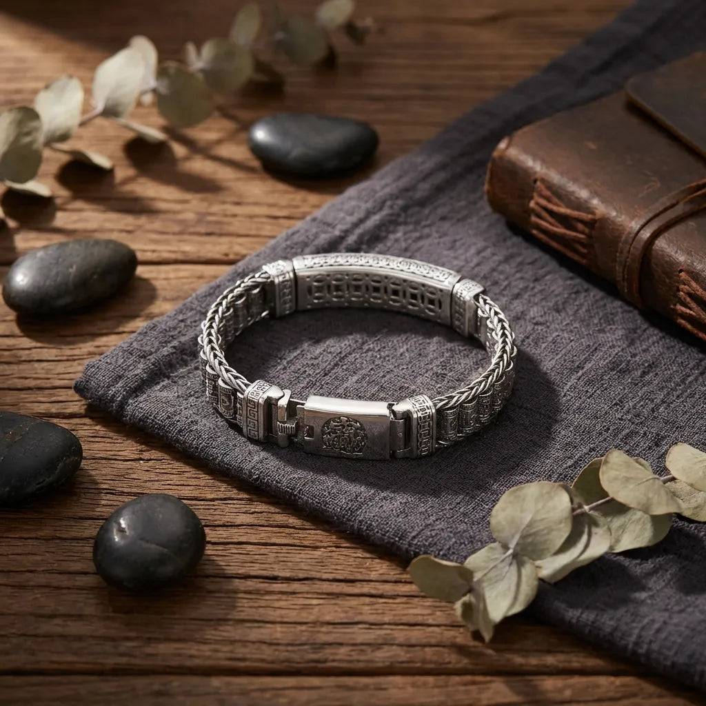 Charm Bracelet Men Cuff Personality Jewelry