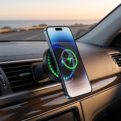 Music-Reactive Wireless Car Charger
