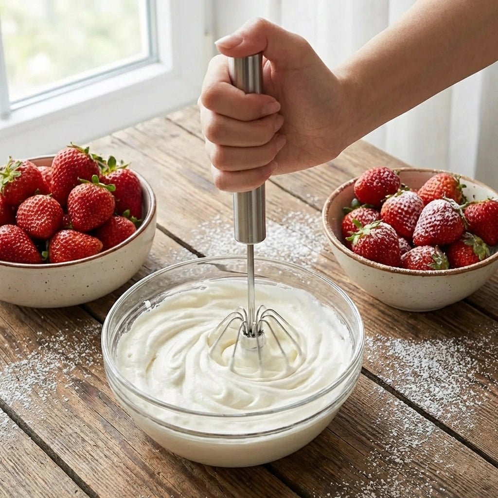 Manual Kitchen Hand Whisk Mixer