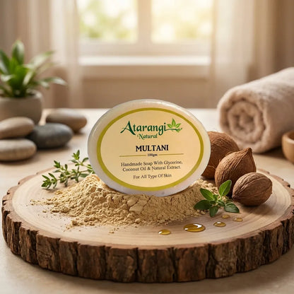 Multani Mitti Handmade Soap (Pack Of 4)