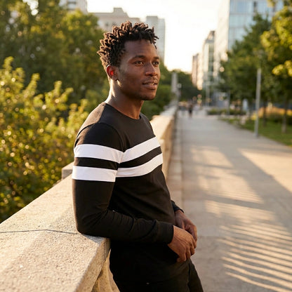 Essential Black Cotton Tees