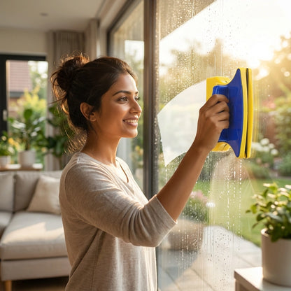 Magnetic Double-Sided Window Cleaner