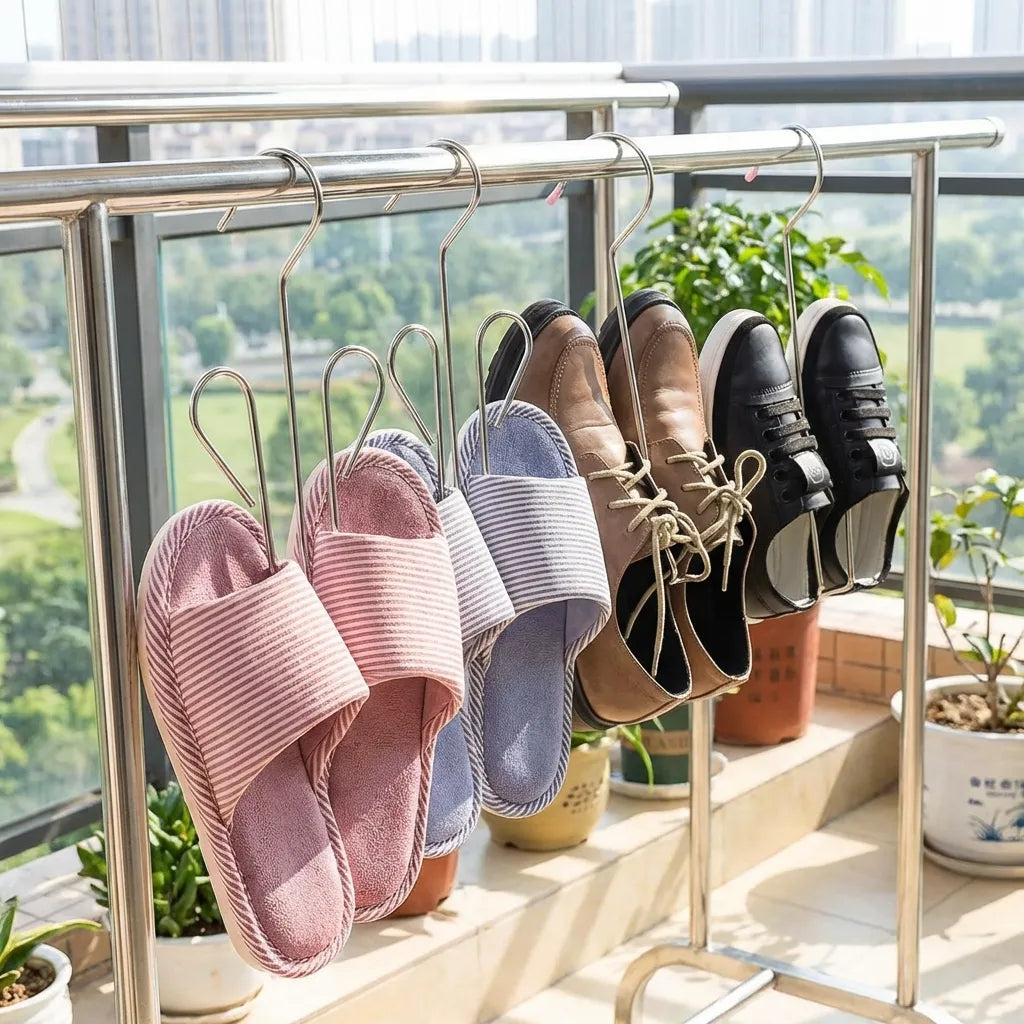 Stainless Steel Shoe Hangers (3-Pack)