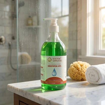 Transparent Shower Gel Pump