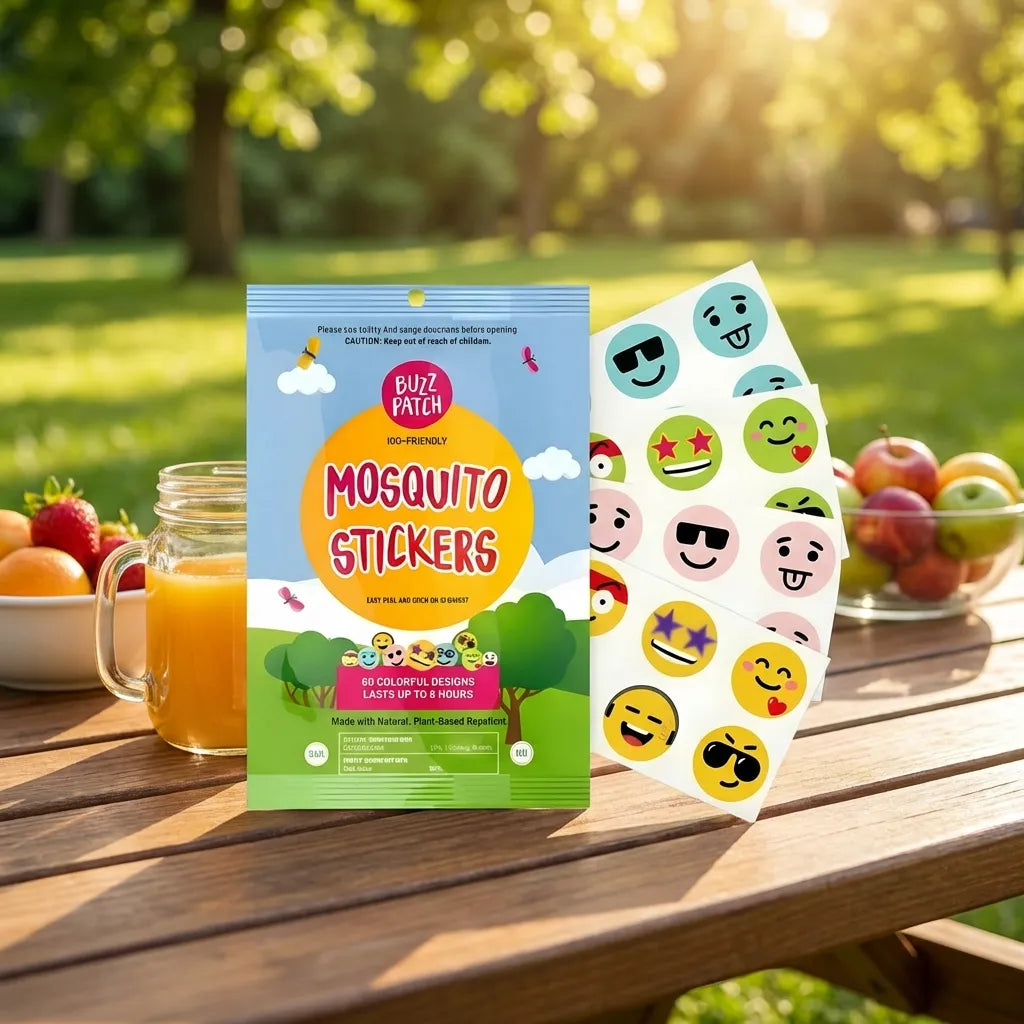 Natural Mosquito Repellent Patches