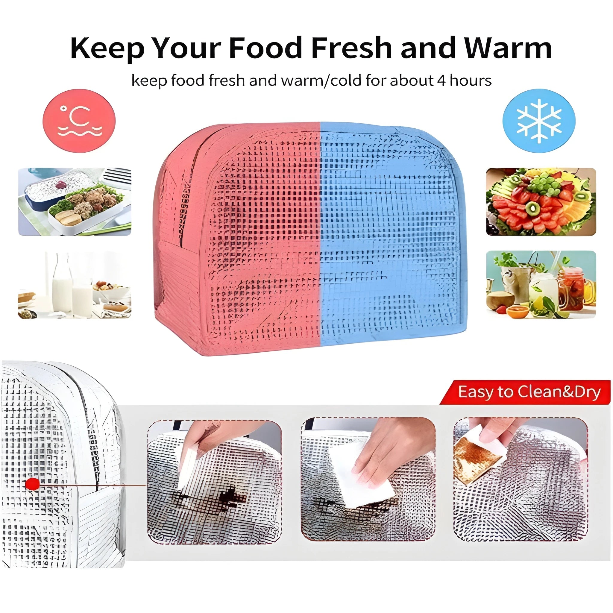 3D Insulated Lunch Bag