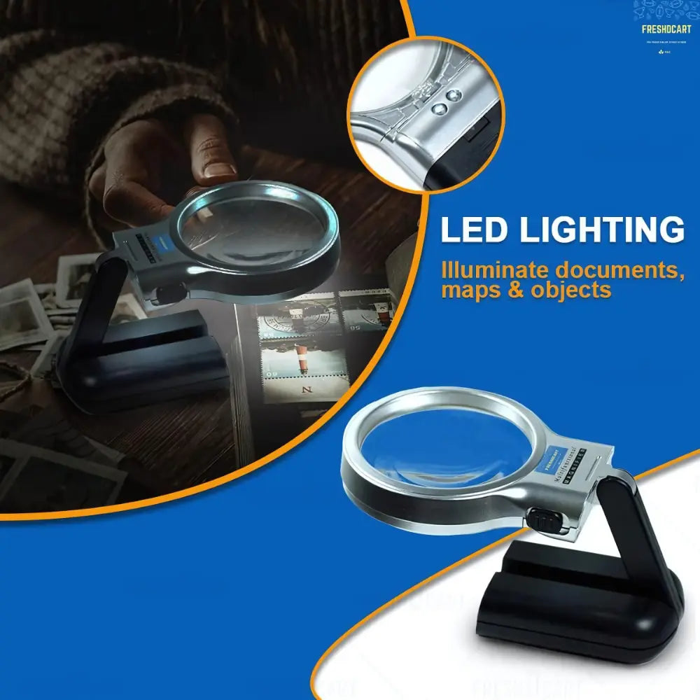3X LED Magnifier with Light