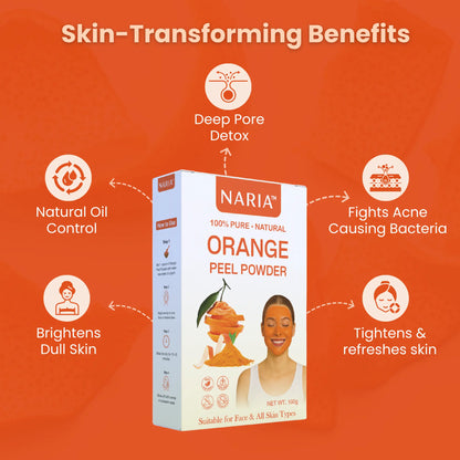 Natural Naria Orange Peel Powder (100g)