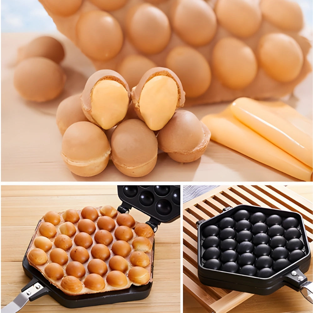 Bubble Waffle Maker Pan