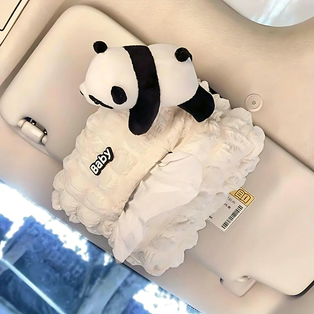 Cute Panda Tissue Holder
