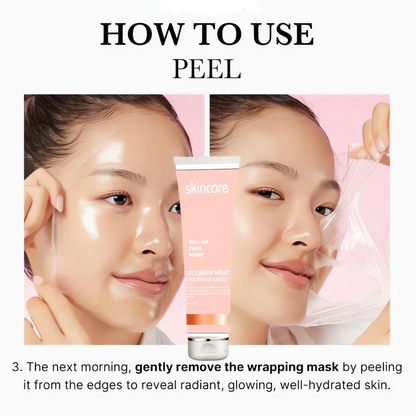 Collagen Night Wrapping Peel Off Mask