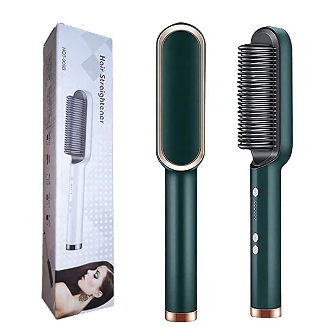 Electric Hair Straightener Comb Brush