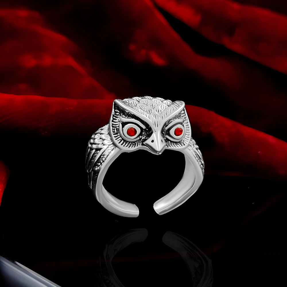 Owl Face Men’s Ring