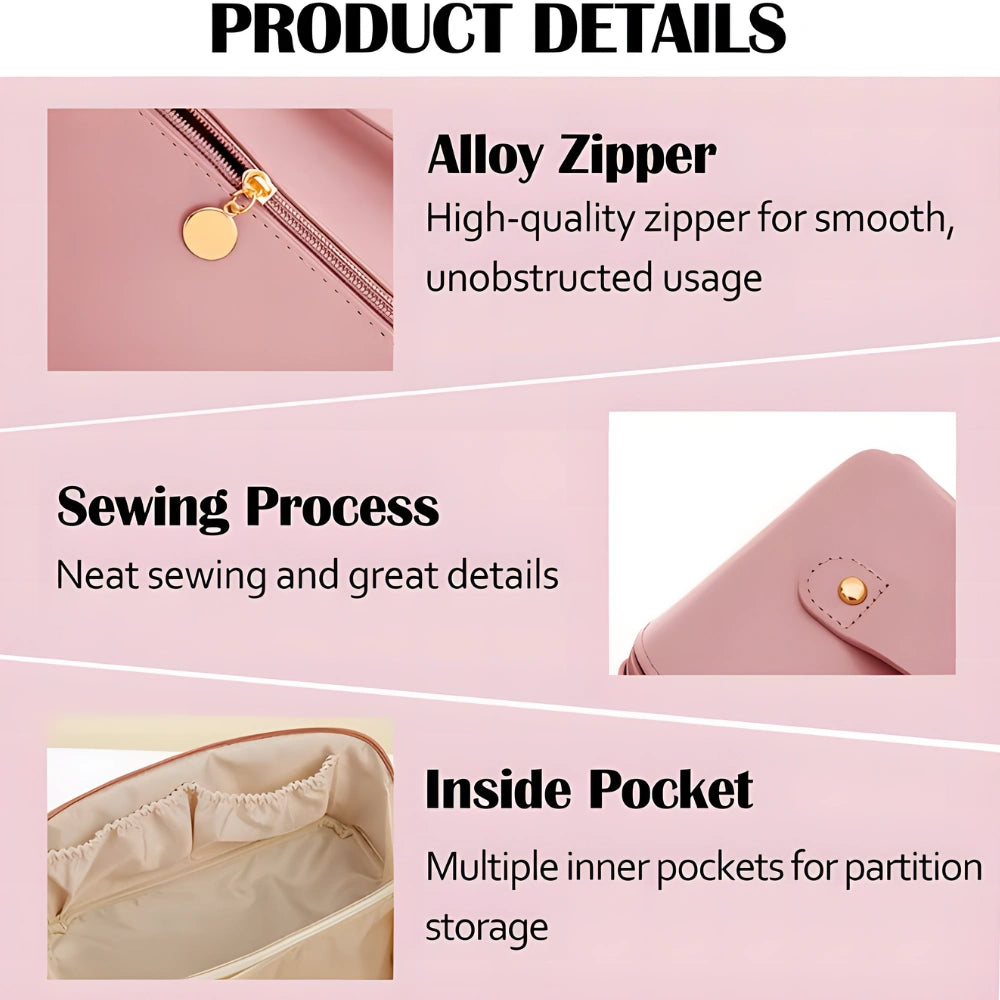 Stylish Makeup Pouch (Random Color)