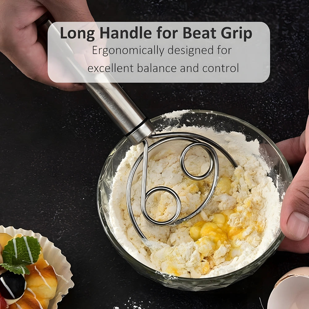 Professional Danish Dough Whisk